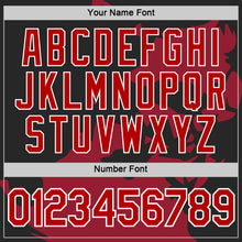 Load image into Gallery viewer, Custom Black Red-Cardinal 3D Esports Performance T-Shirt