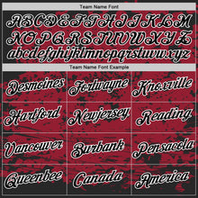 Load image into Gallery viewer, Custom Black Cardinal-White 3D Esports Performance T-Shirt