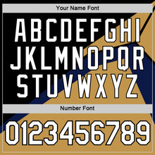 Load image into Gallery viewer, Custom Black Old Gold-Navy 3D Esports Performance T-Shirt