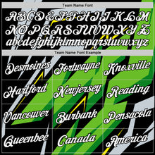 Load image into Gallery viewer, Custom Black Aurora Green Silver-Light Yellow 3D Esports Performance T-Shirt