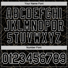 Load image into Gallery viewer, Custom Black Vegas Gold-White 3D Esports Performance T-Shirt