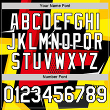 Load image into Gallery viewer, Custom Black Red-Yellow 3D Esports Performance T-Shirt