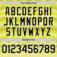 Load image into Gallery viewer, Custom Neon Yellow Black-White 3D Esports Performance T-Shirt