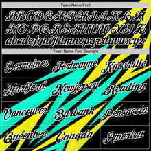 Load image into Gallery viewer, Custom Black Light Yellow-Neon Yellow 3D Esports Performance T-Shirt