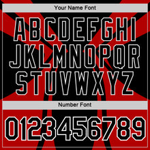 Load image into Gallery viewer, Custom Black Red-White 3D Esports Performance T-Shirt