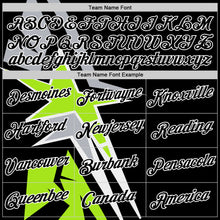 Load image into Gallery viewer, Custom Black Neon Green-Gray 3D Esports Performance T-Shirt