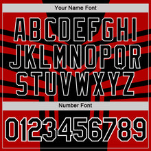 Load image into Gallery viewer, Custom Black Red-White 3D Esports Performance T-Shirt