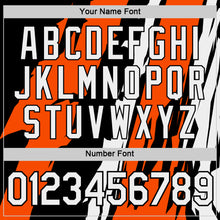 Load image into Gallery viewer, Custom Black White-Orange 3D Esports Performance T-Shirt