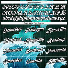 Load image into Gallery viewer, Custom Midnight Green White-Black 3D Pattern Design Travel Sailing Columbus Day Performance T-Shirt