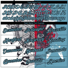 Load image into Gallery viewer, Custom Shadow Blue Black 3D Pattern Design Sailing Compass Columbus Day Performance T-Shirt