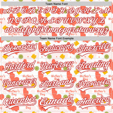 Load image into Gallery viewer, Custom White Red 3D Pattern Design Mother's Day Love Authentic Baseball Jersey