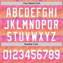 Load image into Gallery viewer, Custom Pink White-Purple 3D Pattern Design Mother's Day Flower Authentic Baseball Jersey