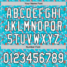 Load image into Gallery viewer, Custom Lakes Blue White-Black 3D Hawaii Ocean Creature Authentic Baseball Jersey