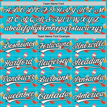 Load image into Gallery viewer, Custom Lakes Blue White-Black 3D Hawaii Fruit Watermelon And Ice Cream Authentic Baseball Jersey