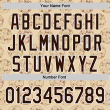 Load image into Gallery viewer, Custom City Cream Brown-White 3D Pattern Design Foodie Food Snack Chocolate Cookie Authentic Baseball Jersey