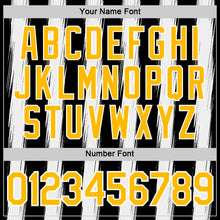 Load image into Gallery viewer, Custom Black Gold-White 3D Esports Performance T-Shirt