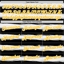 Load image into Gallery viewer, Custom Black Gold-White 3D Esports Performance T-Shirt