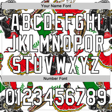Load image into Gallery viewer, Custom White Black 3D Mexican Festival Skull Cinco de Mayo Authentic Baseball Jersey