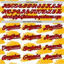 Load image into Gallery viewer, Custom White Fire Red-Black 3D Mexican Festival Nachos And Tacos Cinco de Mayo Authentic Baseball Jersey