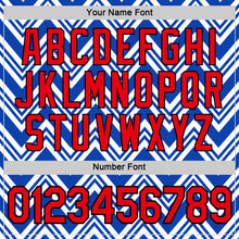 Load image into Gallery viewer, Custom White Fire Red Thunder Blue-Black 3D Esports Performance T-Shirt