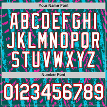 Load image into Gallery viewer, Custom Midnight Green Lakes Blue Deep Pink-Red 3D Esports Performance T-Shirt