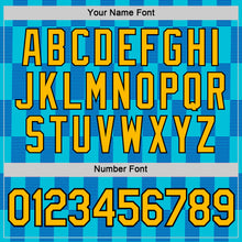 Load image into Gallery viewer, Custom Lakes Blue Gold Thunder Blue-Black 3D Esports Performance T-Shirt