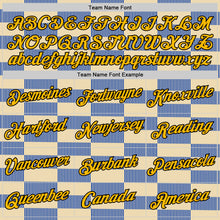 Load image into Gallery viewer, Custom Cream Gold Thunder Blue-Black 3D Esports Performance T-Shirt