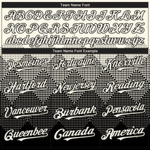 Load image into Gallery viewer, Custom Cream Black 3D Gradient Square Shape Authentic Baseball Jersey