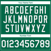 Load image into Gallery viewer, Custom Kelly Green White-Red 3D Mexico Mexican Flag Authentic Baseball Jersey