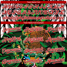 Load image into Gallery viewer, Custom Black Red-White 3D Mexico Authentic Baseball Jersey