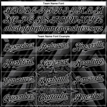 Load image into Gallery viewer, Custom Black Steel Gray-White 3D Mexico Authentic Baseball Jersey