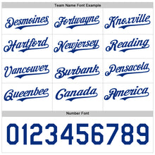 Load image into Gallery viewer, Custom White Royal-Red 3D Patriotic American Flag And Eagle Authentic Baseball Jersey