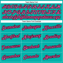 Load image into Gallery viewer, Custom Aqua Pink-Black Performance T-Shirt