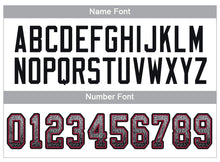 Load image into Gallery viewer, Custom Light Gray Black-Cardinal Drift Fashion Football Jersey