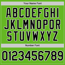 Load image into Gallery viewer, Custom Aurora Green Black-White Authentic Baseball Jersey