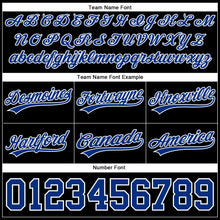 Load image into Gallery viewer, Custom Black Royal-White Authentic Basketball Shorts