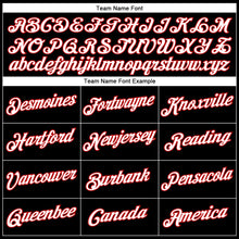 Load image into Gallery viewer, Custom Black White-Red Performance T-Shirt