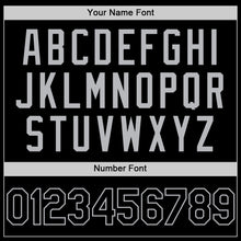 Load image into Gallery viewer, Custom Black Gray Authentic Sleeveless Baseball Jersey