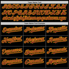 Load image into Gallery viewer, Custom Black Crimson-Yellow Mesh Authentic Throwback Baseball Jersey
