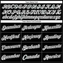 Load image into Gallery viewer, Custom Stitched Black White-Gray Sports Pullover Sweatshirt Hoodie