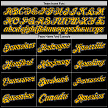 Load image into Gallery viewer, Custom Black Gold-Gray Authentic Throwback Basketball Jersey