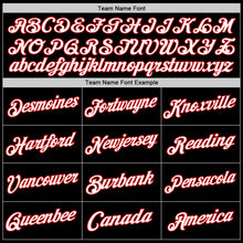 Load image into Gallery viewer, Custom Black White-Red Authentic Throwback Basketball Jersey