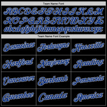 Load image into Gallery viewer, Custom Black Royal-Gray Authentic Throwback Basketball Jersey