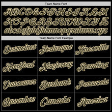 Load image into Gallery viewer, Custom Black Olive-Cream Authentic Throwback Basketball Jersey