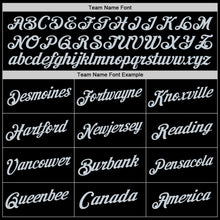 Load image into Gallery viewer, Custom Black Silver Authentic Throwback Basketball Jersey