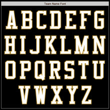 Load image into Gallery viewer, Custom Black White-Old Gold Authentic Baseball Jersey