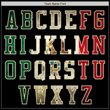 Load image into Gallery viewer, Custom Black Vintage Mexican Flag-Cream Authentic Baseball Jersey