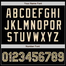 Load image into Gallery viewer, Custom Black Camo-Cream Authentic Baseball Jersey