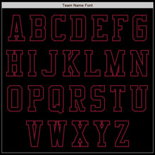 Load image into Gallery viewer, Custom Black Crimson Authentic Baseball Jersey