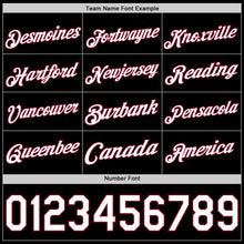 Load image into Gallery viewer, Custom Black White-Maroon Authentic Basketball Jersey